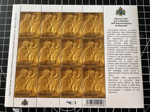 Mf36 foglio san marino - san,