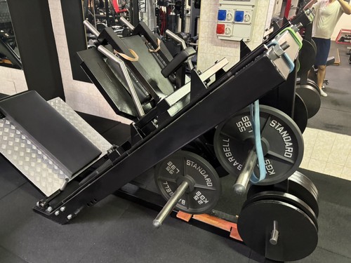 Leg press hack squat combo - hack,
