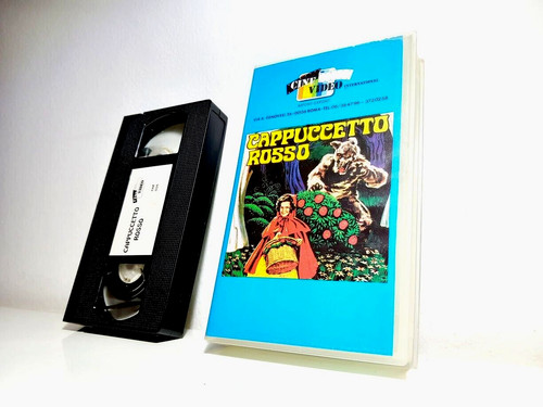 Cappuccetto rosso vhs cine - rosso,