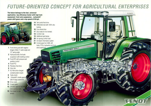 Poster trattore fendt - poster,