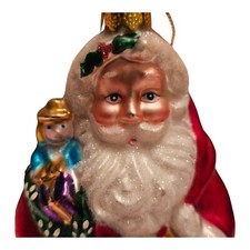 VTG Brass Key BK Blown Glass