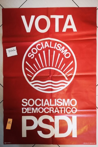 Manifesto psdi partito