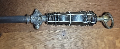 Antico coltello dick acciaio - f,