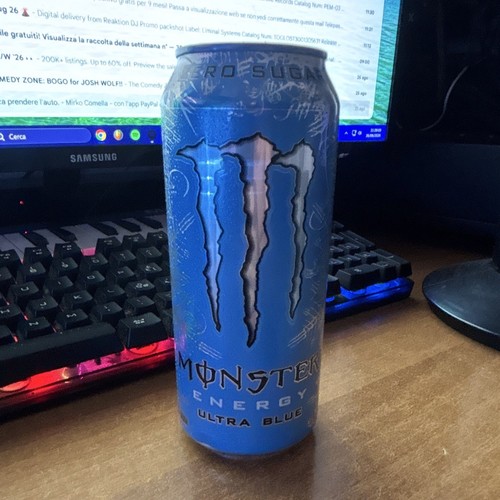 Monster energy ultra - monster, blue
