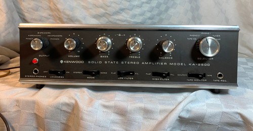 Late 60s kenwood 2500 - 60s, ka-2500
