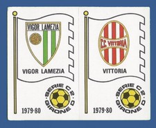 SCUDETTO CALCIATORI PANINI 1979/80 - RECUPERO N.571 - VIGOR LAMEZIA/VITTORIA