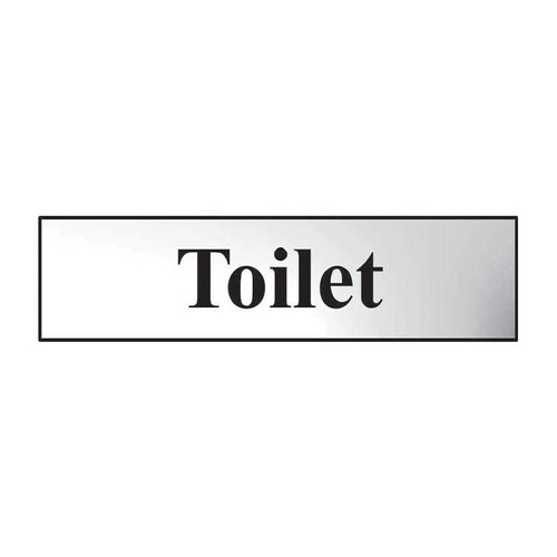 Insegna autoadesiva pvc - wc,