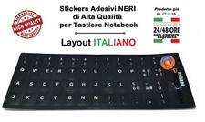 Adesivi lettere tastiera - lettere,