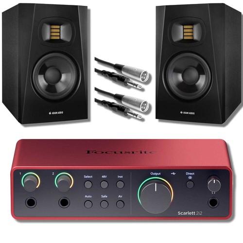 Focusrite scarlett 2i2 - scarlett, 4a