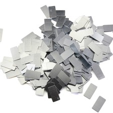 100 X Lamiera Ferro Zincato