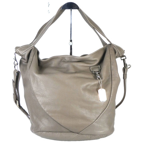 Borsa tote oversize grigio