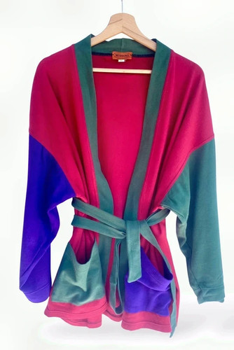 Missoni 90s colorblock wrap