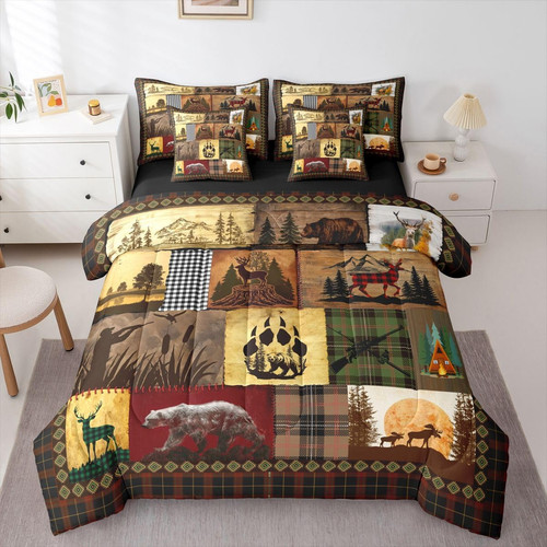Set piumone king - set, rustico