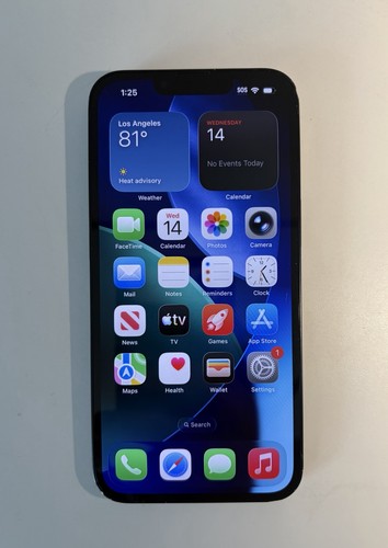 Apple iphone 128gb - 13, cricket