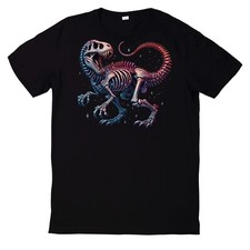 T-shirt T-Rex scheletro