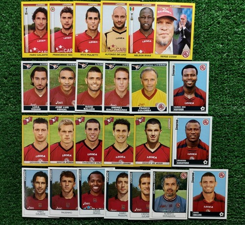 Lotto figurine calciatori - lotto, 25
