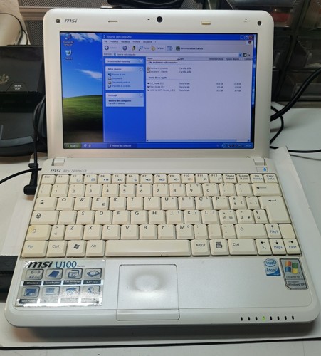 Computer netbook msi u100 - netbook,