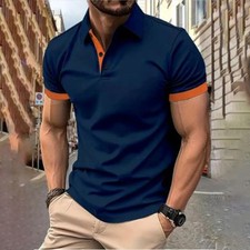 Polo uomo estiva casual manica
