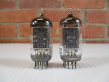 GE 5965 Tubi Aspirazione 12AV7 Coppia Forte Abbinata TV-7 Testato