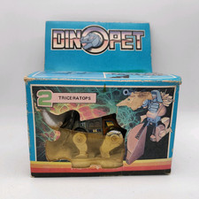 DINO PET PREHISTORY ANIMAL Triceratops Slag Dinobot Transformers Taiwan Vintage