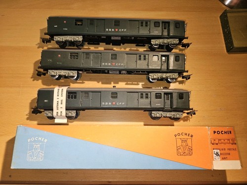 Pocher postwagen fz - h0,