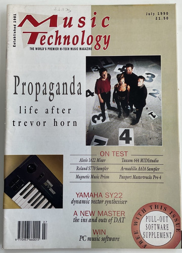 Music technology magazine july - music,