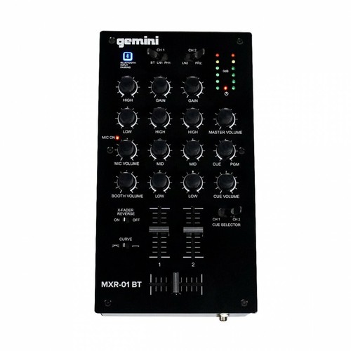 Gemini mxr 01bt mixer per - dj, a