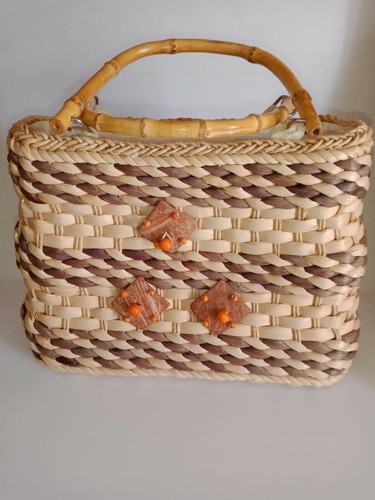Borsa cestino vintage - borsa,