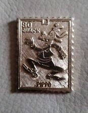 Topolino Gadget Francobollo 30 Quack Personaggio Pippo In Metallo