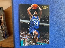 FLEER 96/97 BASKETBALL  NBA CHARLOTTE HORNETS BURREL 188  MINT