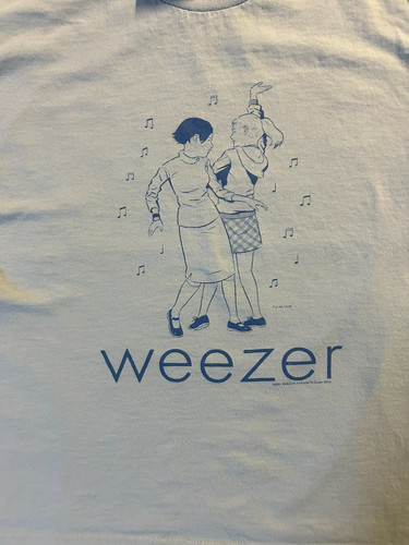 Shirt vintage weezer 2001 - t-shirt,