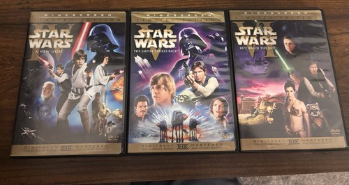Star wars original trilogy dvd - wars,
