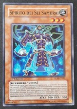 SPIRITO DEI SEI SAMURAI 1^ Edizione in Italiano (EXC) GLAS-IT033 Comune YUGIOH