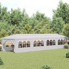 Gazebo da Giardino 3x12m Blu Robusto Tenda da Festa Tendone per Esterni vidaXL