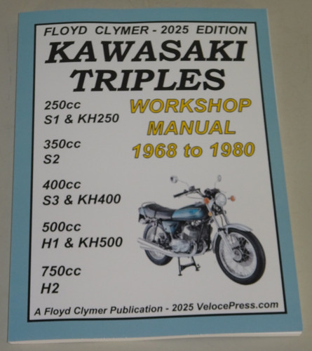 Manuale officina kawasaki tre - manuale,