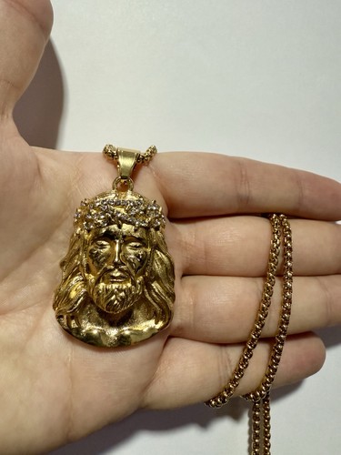 Collana stile veneziano - stile, gesù