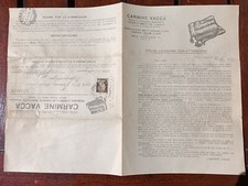 13382-PUBBLICITARIA,FABBRICA COPERTE IMBOTTITE, TRAPUNTE CARMINE VACCA,NOLA,1934