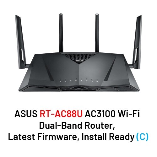 Asus ac88u ac3100 router - asus, rt-ac88u