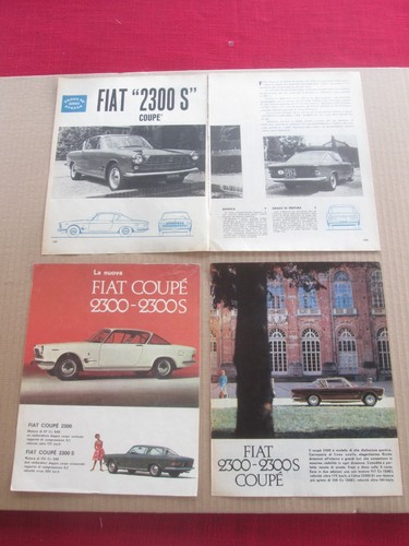 Fiat 2300 coupe articolo - ,