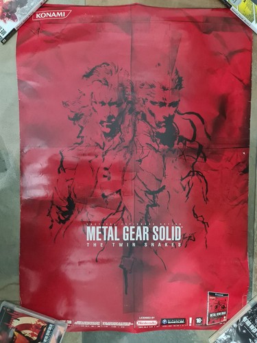 Poster metal gear solid twin - poster,