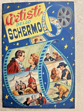ALBUM LAMPO ARTISTI DELLO SCHERMO 1955 ORIGINALE COMPLETO BELLO  RARO