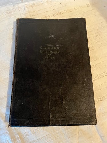 Standard dictionary facts - dictionary,