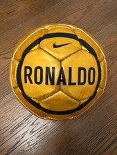 2004 Nike Ronaldo Nazario R9 Chrome Gold Football *ESTREMAMENTE RARO* TOTAL 90