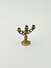 CANDELABRO ARGENTO 800 MINIATURA ARTIGIANALE COLLEZIONE