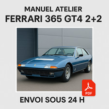 Manuel Atelier Ferrari 365 GT4