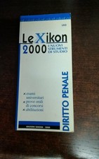 Diritto penale. LeXikon 2000