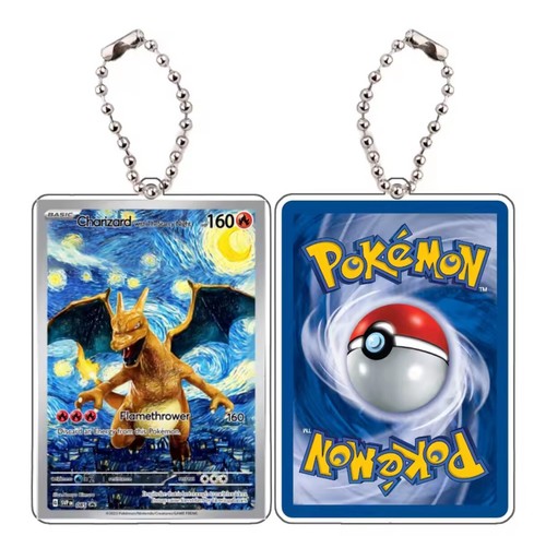 Portachiavi carte pokemon - portachiavi, arte