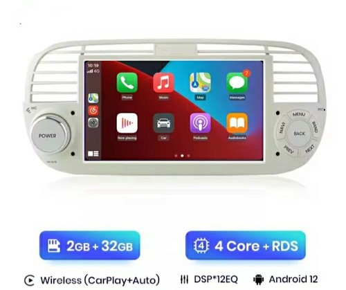 Autoradio stereo fiat 500 - 7”autoradio,