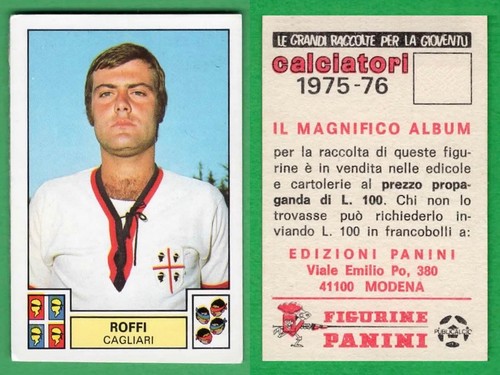 Figurina calciatori panini - figurina,