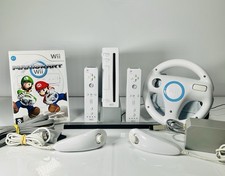 Nintendo Wii Console Bianca X2